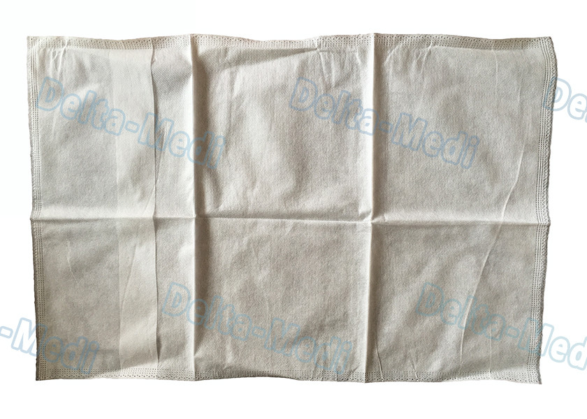 Waterproof Medical Pillow Covers , Non Woven White Disposable Pillow Covers