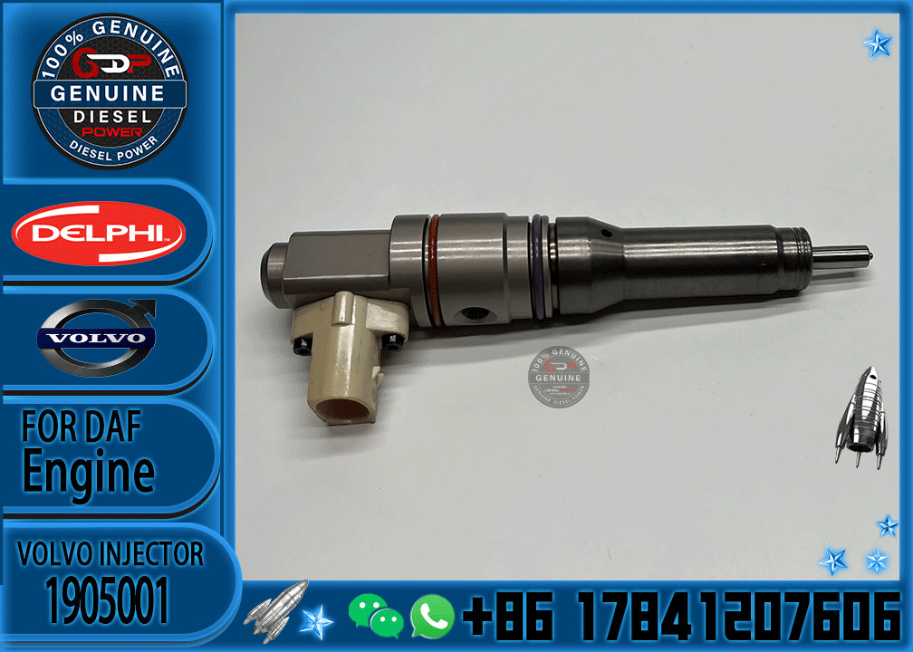 Diesel Injector Assembly 1905001 BEBJ1A00001 BEBJ1A05001 BEBR3A01000 1897675 BEBR3A01100 1934321 BEBU2C00300 for Engine
