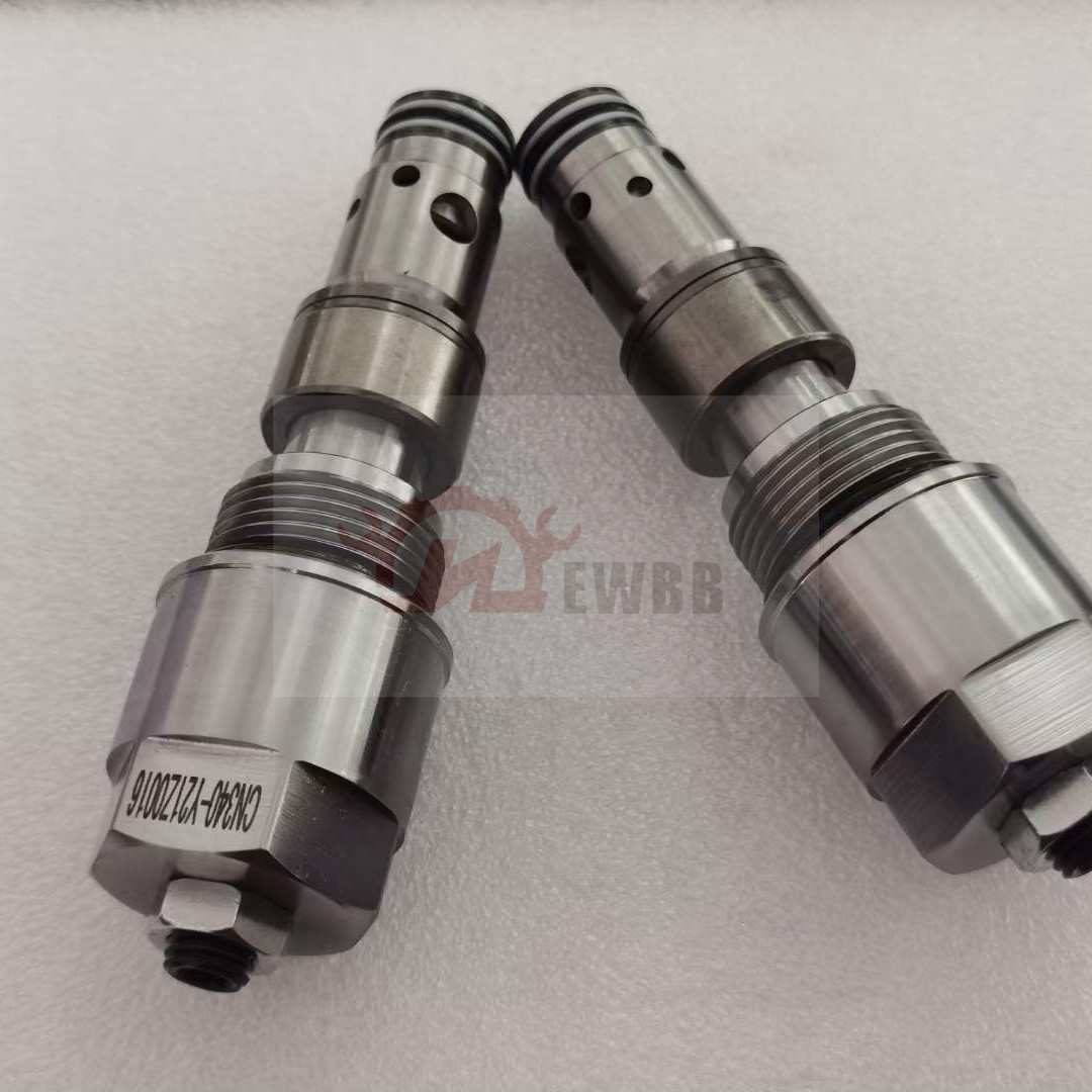Travel Motor Overflow Relief Valve MAG340VP CN340-Y21Z0016 For EX400-3 SK450 EX400-1 SH400