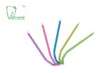 Medical Grade PVC Metal Nylon Air Water Syringe Tips Colorful Core
