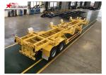 High Tensile Steel Terminal Trailer With Two Pieces Spare Tire Carriers