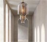 Hardwired Suspended Fulcrum Pendant Light Fixture 110-220V