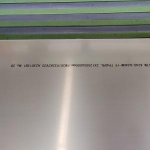 Wholesale AISI 1.4301 ASTM A240 Stainless Steel Plate TP 316L Steel Sheet Plate from china suppliers