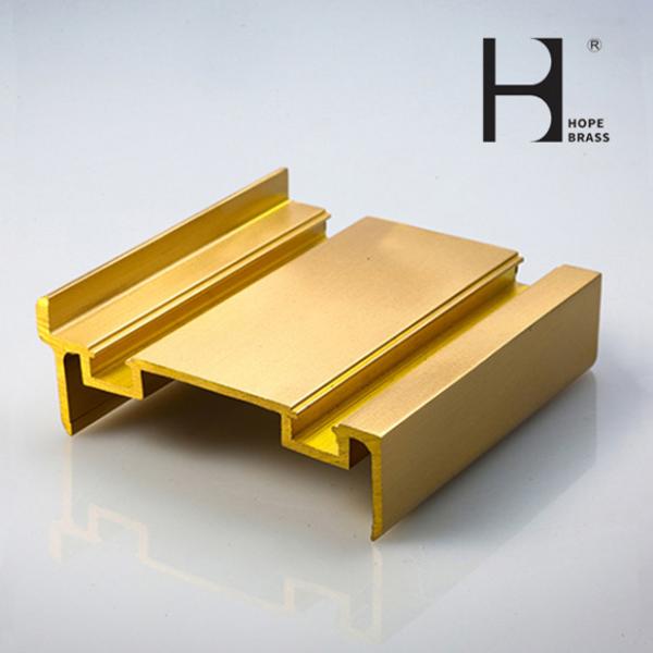 Brass Extrusion Brass Extrusion for Window & Door Profile China Manufacturer 5