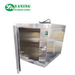 Stainless Steel Ordinary Cleanroom Pass Box / Transfer Box 0.2m-0.60m/S Average