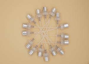 Wholesale 15mm Aluminum Silver Crimpless Perfume Pump With Collar For Personal Care from china suppliers