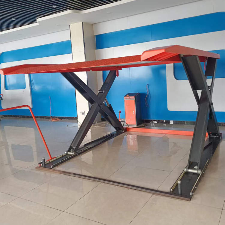 2.2KW Motor Double Deck Scissor Car Parking Lift For 5000mm*2000mm*1900mm Car Size
