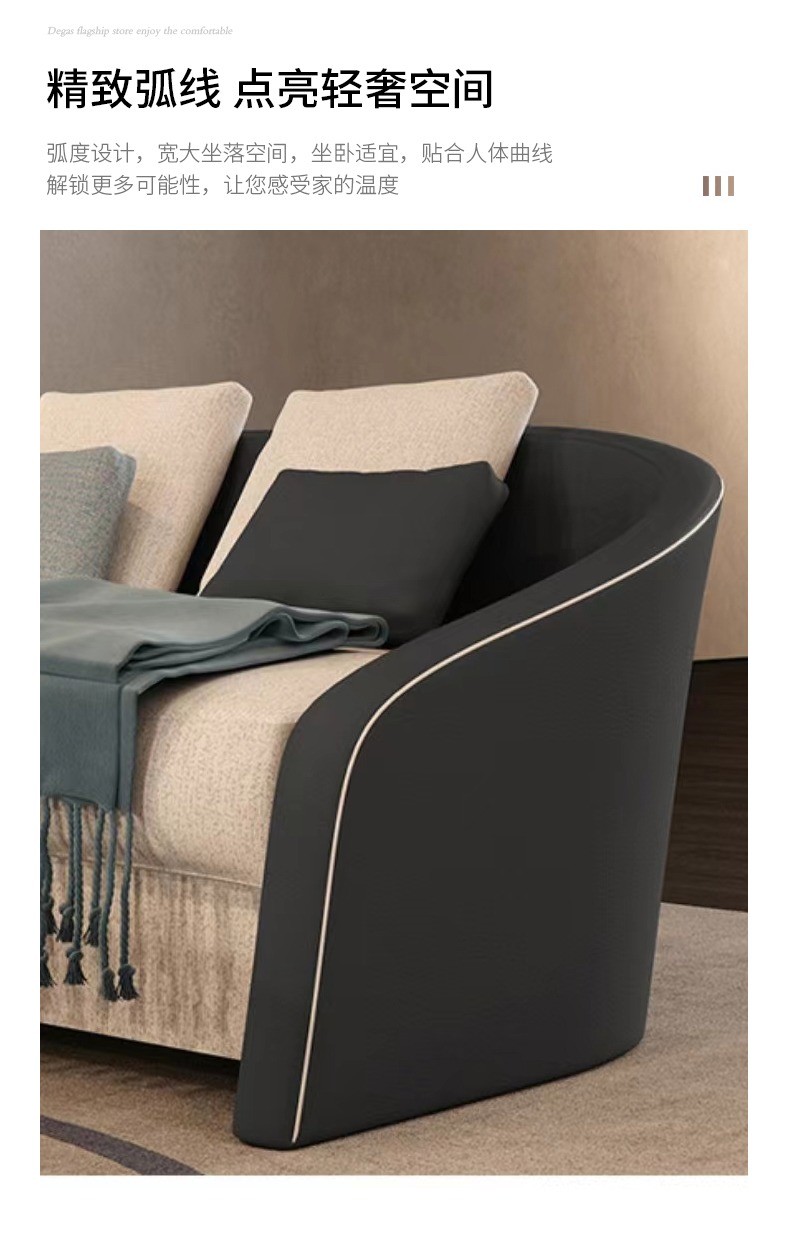 One-Stop Solution fabric Sofa Design Italian Art Design Living Room Corner Set