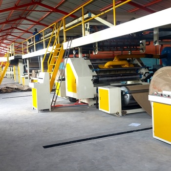 Customized 3 Ply Automatic Corrugated Box Plant For Food Industry