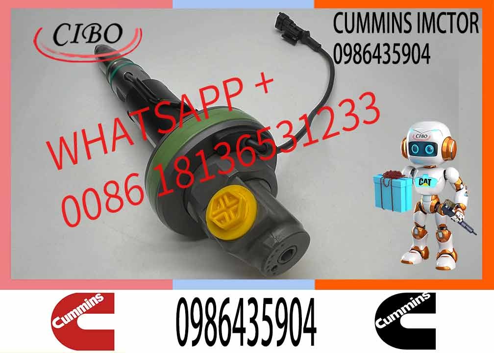 Genuine Fuel Injector Assembly 0986435615 0986435904 0986435901 F00BJ00006 FOOBJ00007 0986435903 For Qsk19 Engine