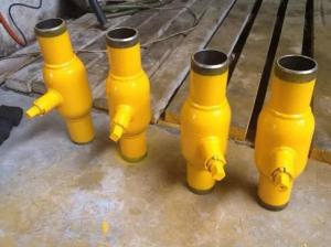 Wholesale Muanal Operator Stainless Steel Material Full Welding Floating Ball Valve from china suppliers
