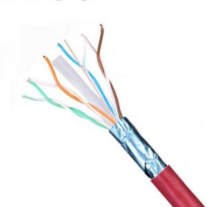 Wholesale Cat6 Direct Burial Shielded FTP Ethernet Cable 1000ft 23AWG Solid Bare Copper 550MHz from china suppliers