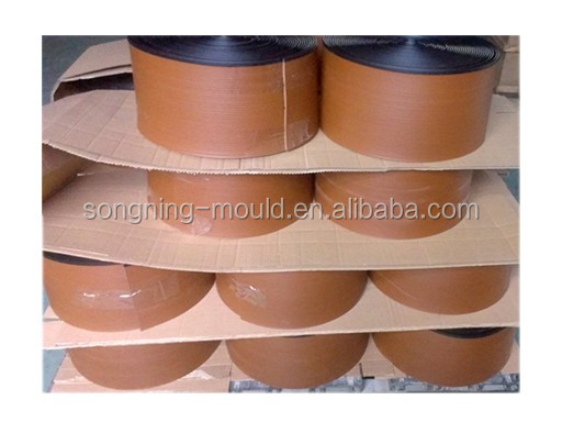 25m/roll Synthetic Teak Wood Decking for Boat Marine Vinyl Flooring Rubber Non-Skid