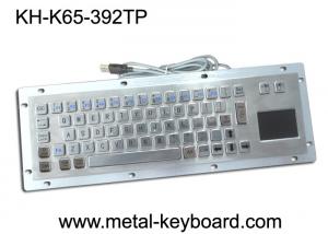 Wholesale Vandal Proof Industrial Metal Computer Keyboard with Rear Panel Mount from china suppliers