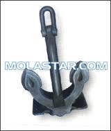 Wholesale Stocklees Steel Boat Use For Haevey Duty Gruson Anchor Marine Ship Gruson Anchor Stockless Anchor For Marine from china suppliers