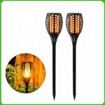 Manufacturer Supply Waterproof Outdoor Garden Decoration Solar led Flame Lamp