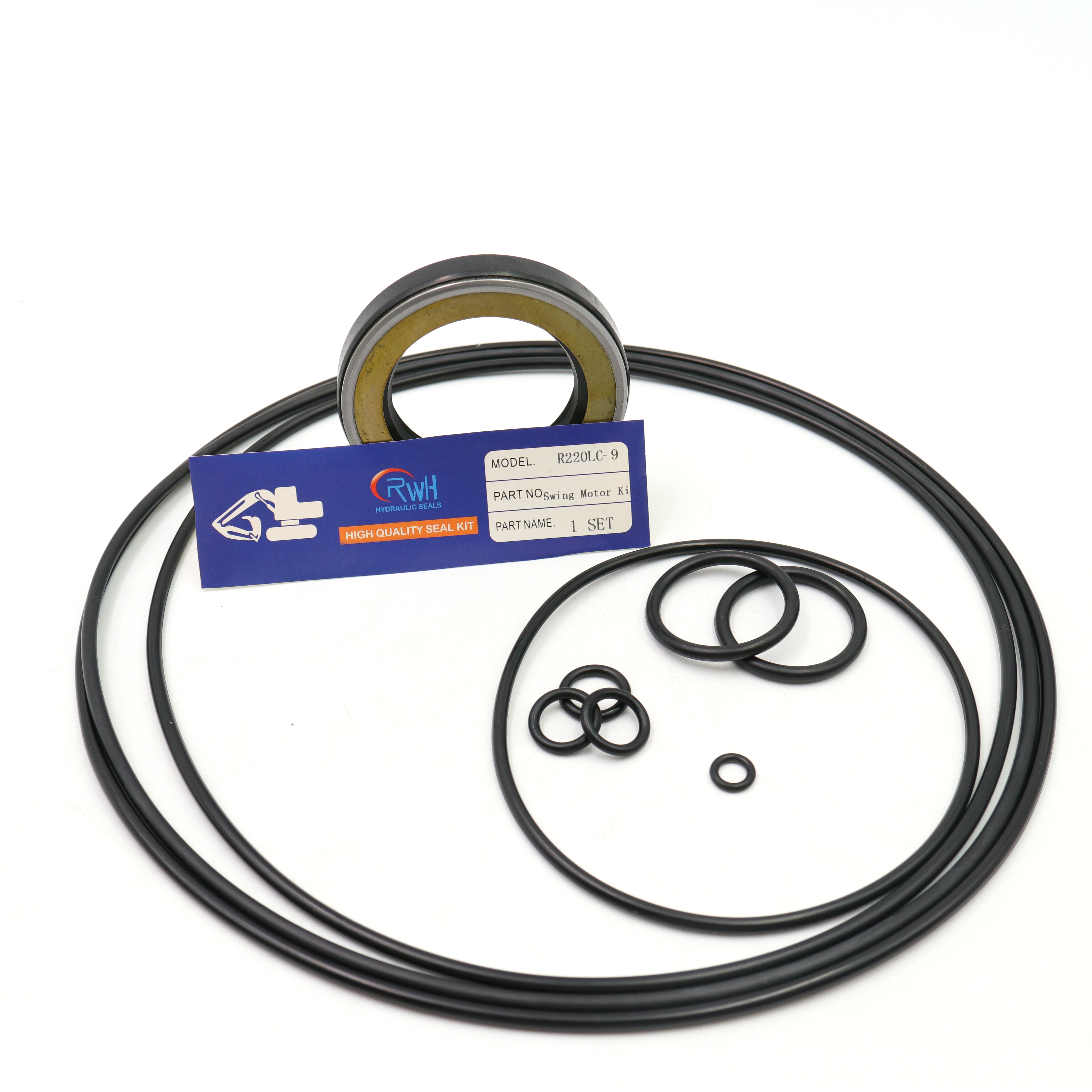 Whole Sale Price Hyundai R220LC-9 Excavator Hydraulic Swint Motor Repair Seal Kit