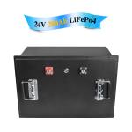 12V 24v Lifepo4 Battery pack Portable 200ah 12.8 volt bms Built In Waterproof