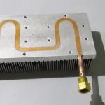 Enbeded Copper Tube Electronic Heat Sink IGBT For Water Cooling