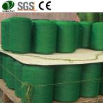 Golf Artificial Grass Yarn / Anti Fire Fake Turf Grass Lawn Artificial