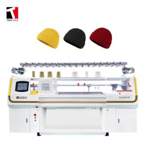 Wholesale 36 Inch Cap Knitting Hat Machine Double System flat knit machine 1.3KW from china suppliers