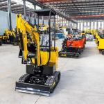 CE Wheel Crawler Excavator Small Digging Machine Excavate Ditches