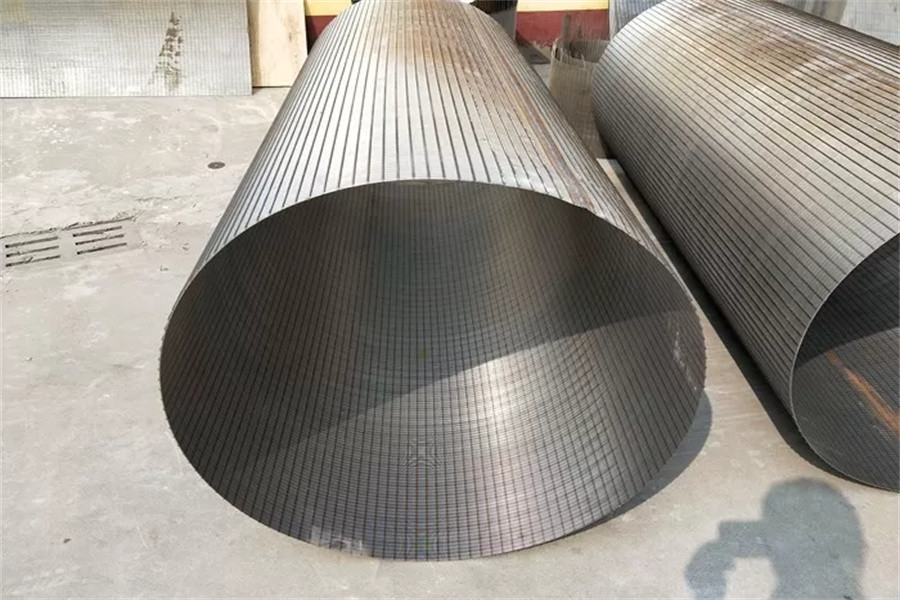 Wire Wrapped Johnson Well Screens SS304 375mm Diameter 2.95m Length