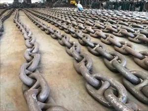 Wholesale Heavy Duty Industrial Black Finishing Drop Forge Short Link Chain Steel Galvanized Round Ship Anchor Chain from china suppliers