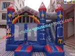 Waterproof Commercial Inflatable Bouncer Slide For Kids With PVC Tarpaulin