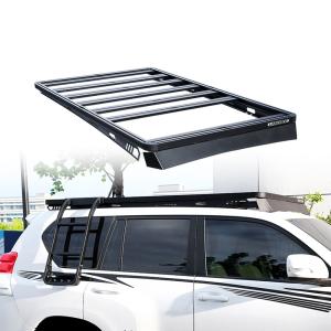 Wholesale LC300 Car Luggage Rack Aluminium Alloy Black Powder Coated Roof Basket from china suppliers