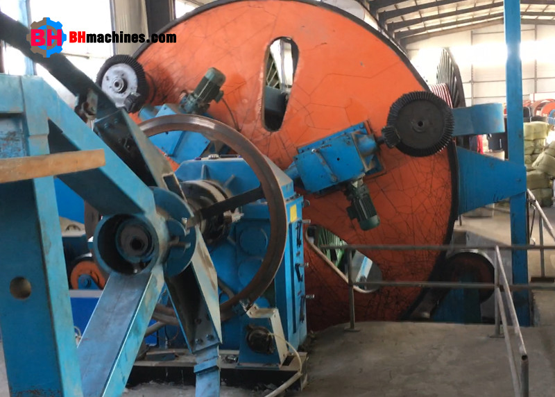 Laying up Machine Drum Twister Machine1+1+3 Core Laying-up Machine 1600 MM | BH Machines