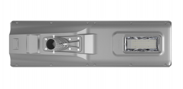 China factory 100W Flat Panel Design Integrated solar led street light solar system With Switch Control MPPT LED SMD