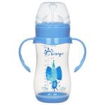 9oz 260ml PP Wide Neck Arc Baby Feeding Bottle