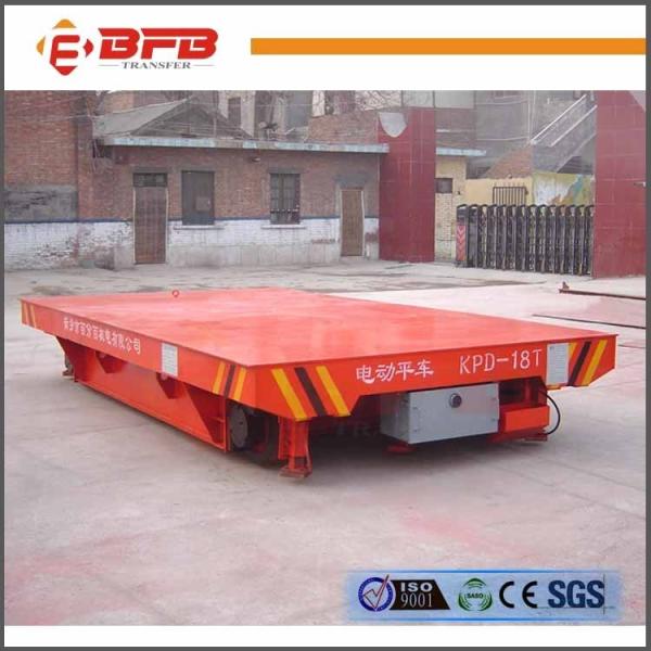 Four Wheels Open Die Transfer Cart , Industrial Material Carts ISO / CE