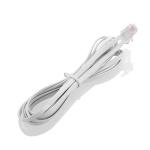 10M 2 Pair 4 Cores Flat Telephone Copper Cable Landline Telephone Extension