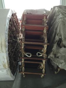 Wholesale Wooden Nylon Rope Boat Boarding Ladders Rubber Pad Pilot from china suppliers