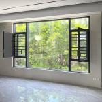 Energy-Efficient Thermal Break Aluminum Casement Weather Resistance Window for