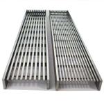 3mm 304/316 Stainless Steel Grating Trench Cover Heel Proof