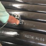 ASTM A106GR.B CS seamless pipes with 3LPE coating