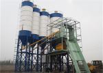 Electric 100m3 / H Portable Concrete Mixers With 37 Kw Gear Motor
