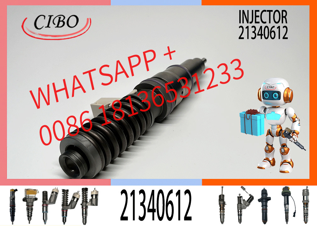 21340611 21340612 21371672 21371673 Engine fuel injector D16 D13 MD13 20972225 20977565 3803637 3801437 diesel injector
