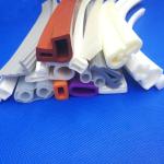 Water-proof silicone rubber strip , silicone profile multi-color is available ,