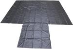 Heavy Duty Waterproof PVC Truck Cover For Flatbed Trucks With 6 Foot Drop Lumber