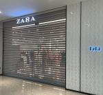Perforated Steel Security Roller Shutters , polycarbonate transparent Steel