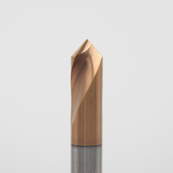 HRC55 Spotting Drill Bit 2 Flutes NC Spoting Drill Carbide Spot Drill 120mm