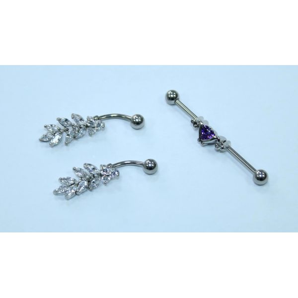 Labret Body Piercing Jewelry Titanium Body Piercing Jewelry Threadless Push Pin Lips Studs
