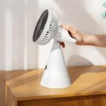 Household Office Magnetic Rechargeable Table Fan Oscillation Fan Usb Makeup