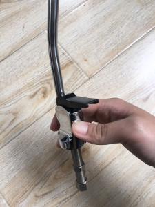 Wholesale Single Handle Gooseneck Kitchen Faucet Deck - Mounted Easy Installation / Cleaning from china suppliers