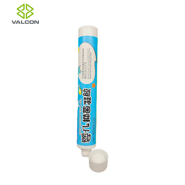 Medical Custom Tube Packaging White Screw Cap Offset Printing Diameter 19 MM