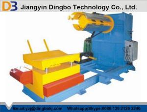 Wholesale 3 KW Hydraulic Uncoiler Machine 5 Ton with 0-35 m / min Speed from china suppliers